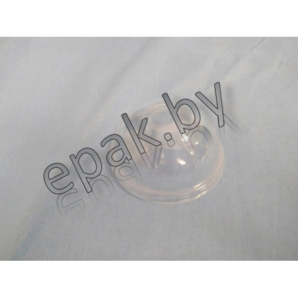 Крышка купольная для стакана ПЭТ с отверстием,  95 мм
